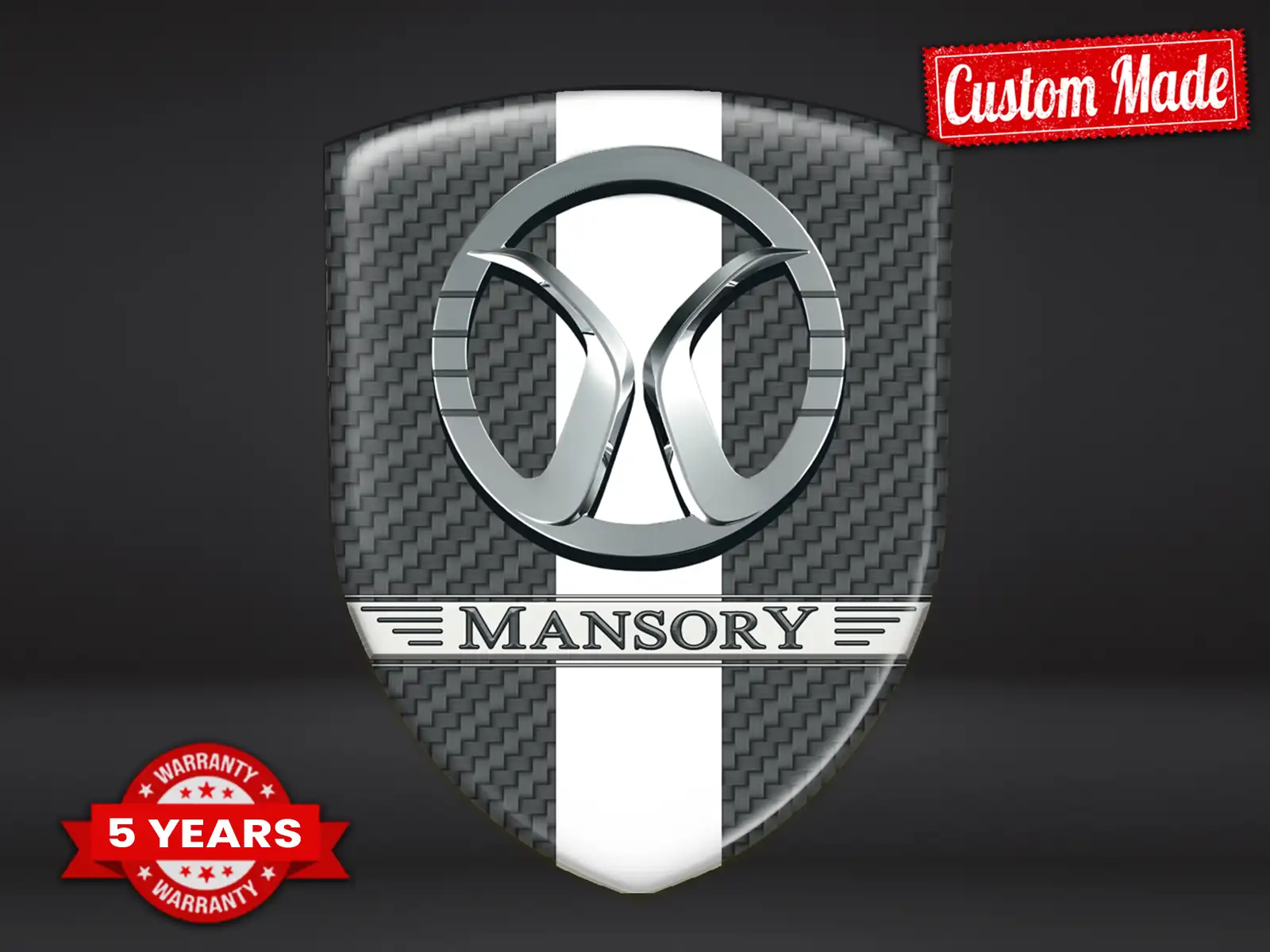 Mansory Vinylaufkleber Auto Edition Tuning Professionell